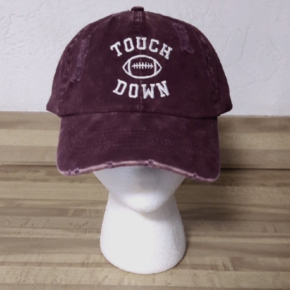 NWT "David & Young" Touch Down Distressed Baseball Cap (Unisex)